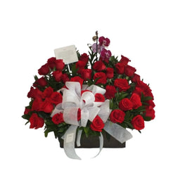 Arreglo floral. Armonía de Orquídeas TO20-2