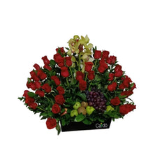 Arreglo Frutal con rosas "Cautivar" TO70-3