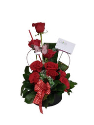 Arreglo Floral "Romance Eterno"