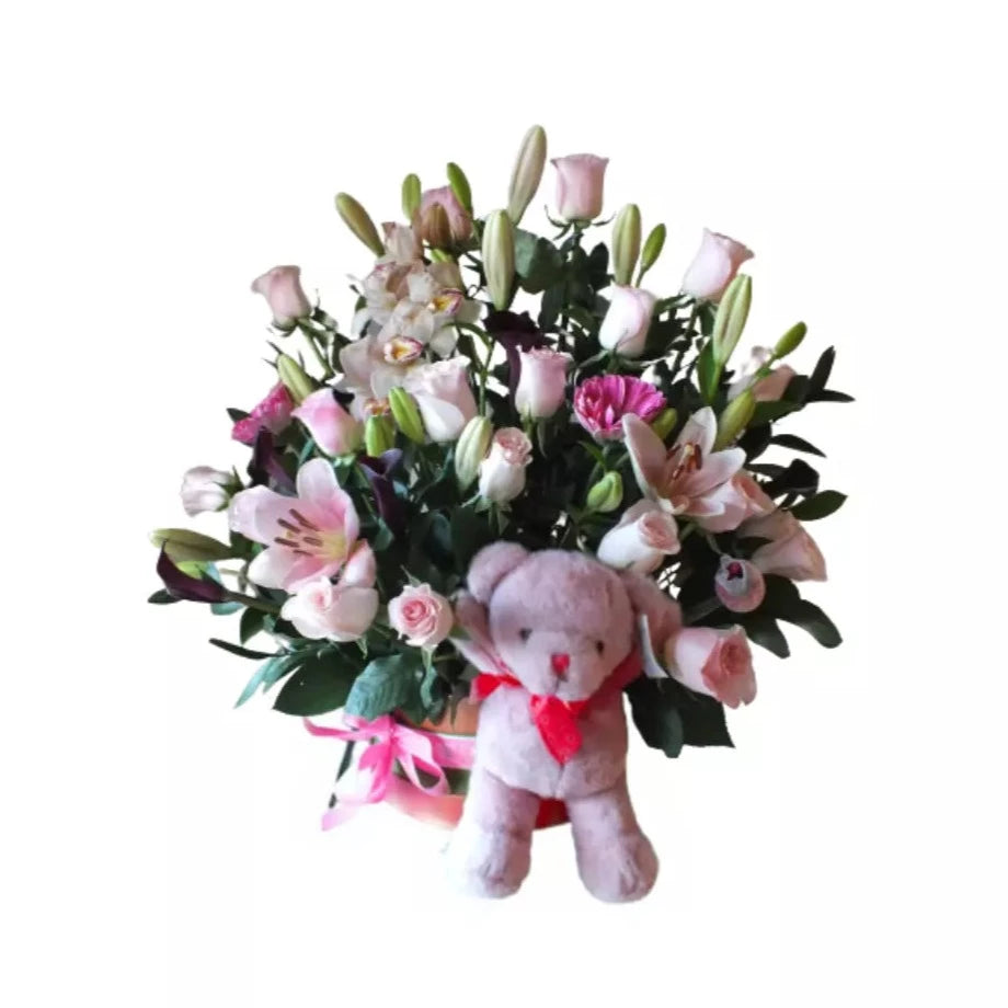 Arreglo Floral de Nacimiento TO40-1