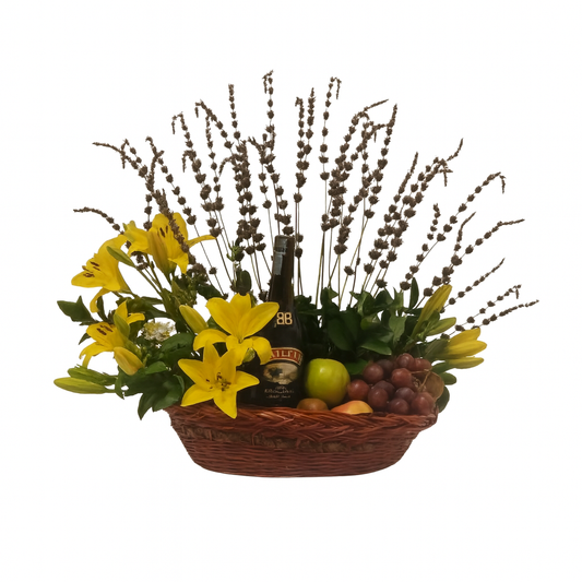 Canasta "Brindis Tropical"
