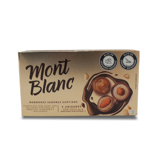 Chocolate Montblanc 7 Unidades