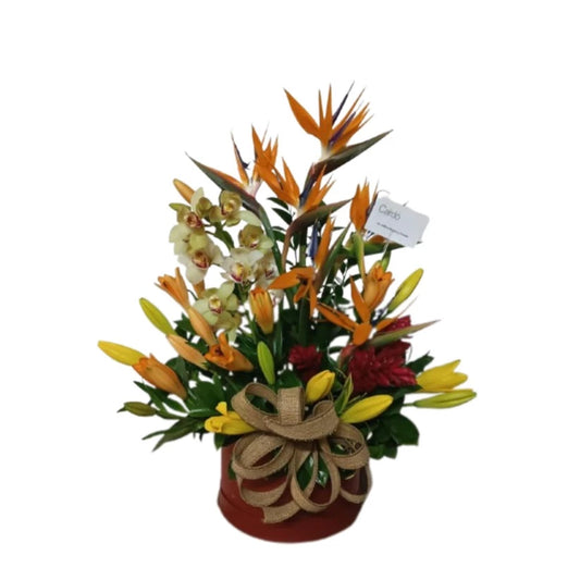 Arreglo floral. Caja Celebración TO30-4