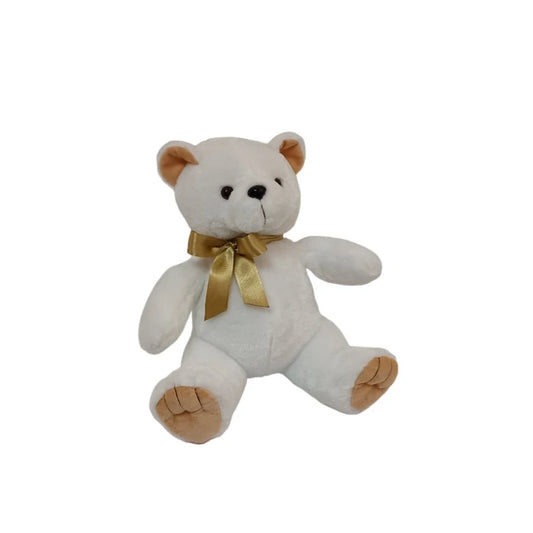 Oso de peluche Cinta Dorada Mediano